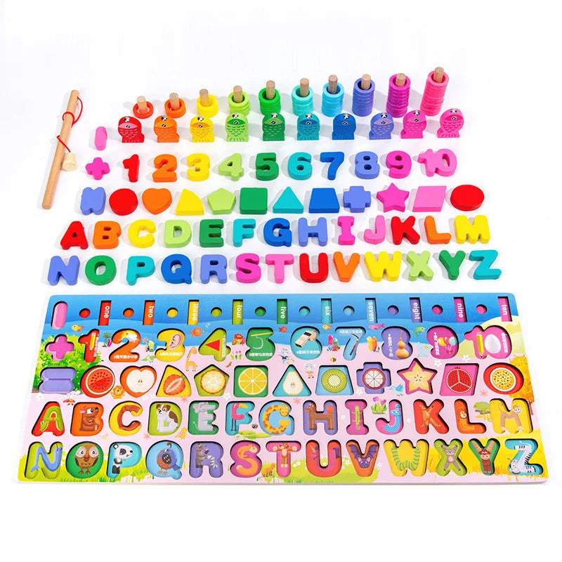 Montessori Cognitive Puzzle Set