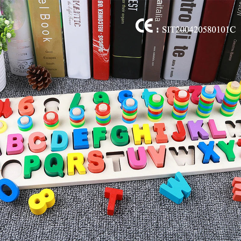 Montessori Cognitive Puzzle Set