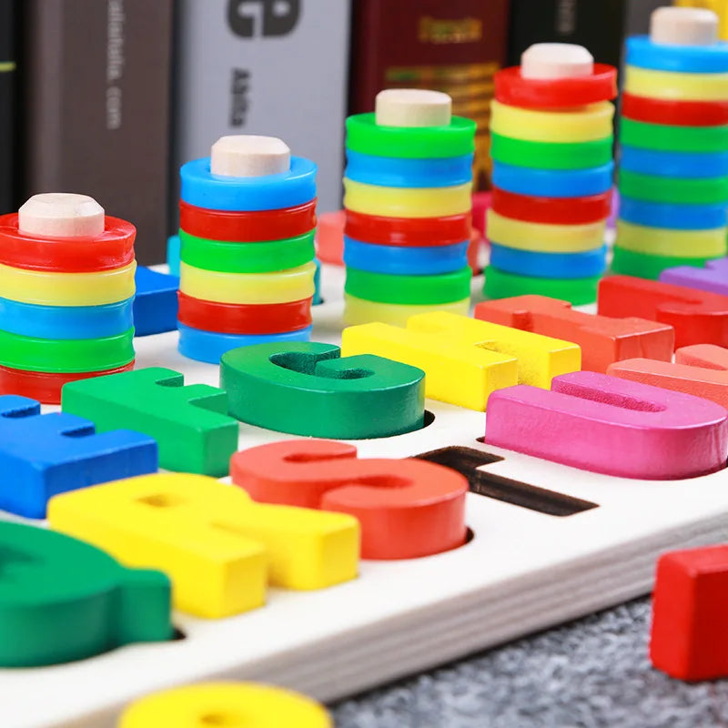 Montessori Cognitive Puzzle Set