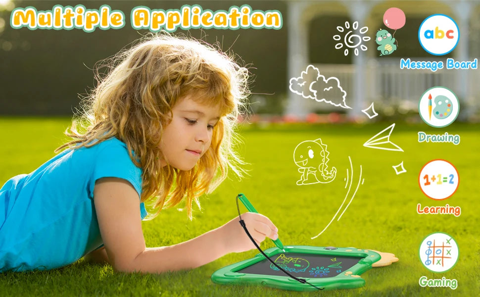 Erasable Dinosaur Drawing Pad