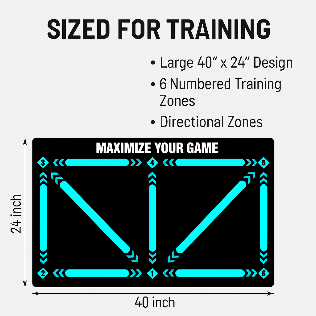 Non-Slip Soccer Training Rug