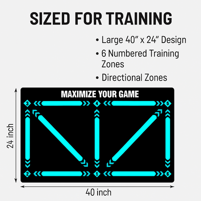 Non-Slip Soccer Training Rug
