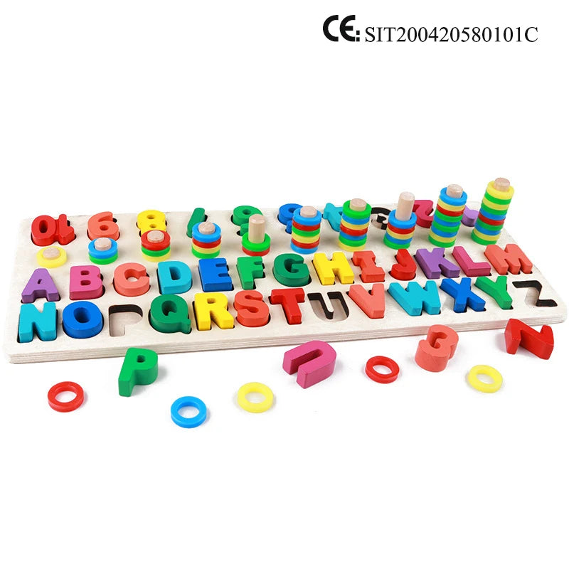 Montessori Cognitive Puzzle Set