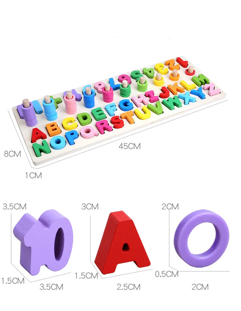 Montessori Cognitive Puzzle Set