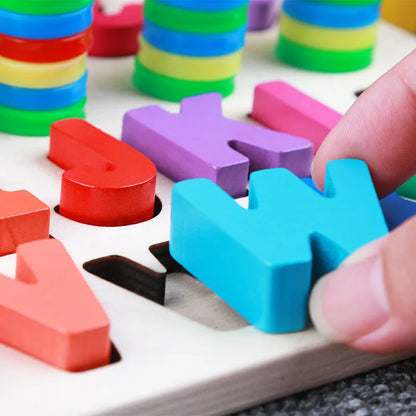 Montessori Cognitive Puzzle Set