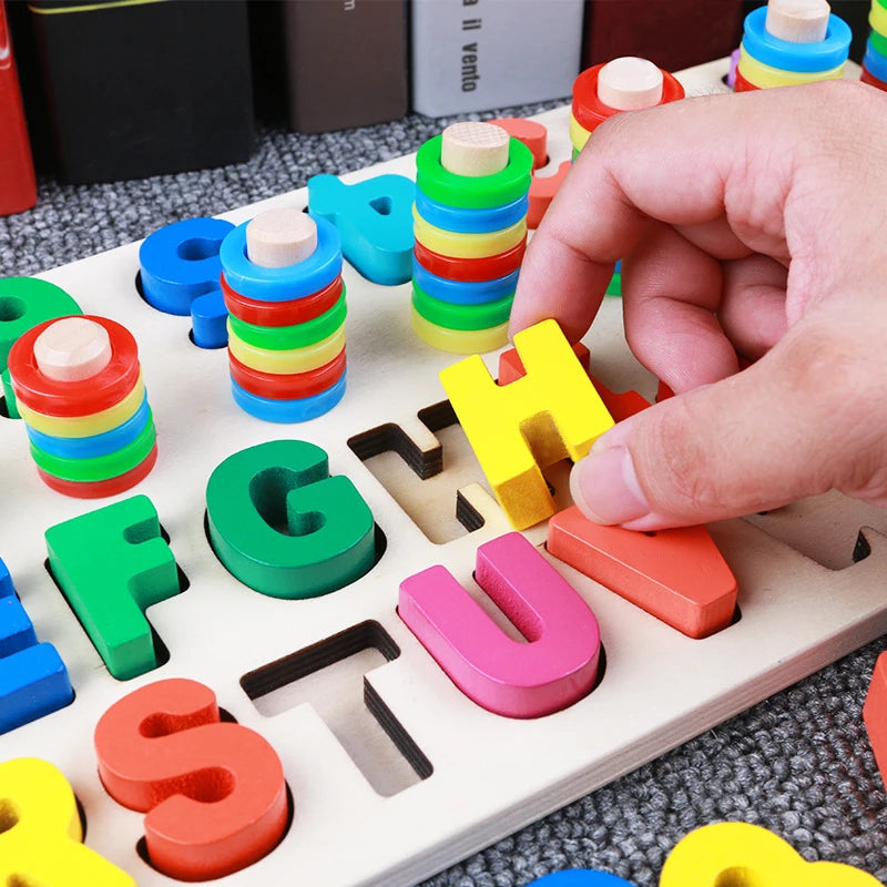 Montessori Cognitive Puzzle Set