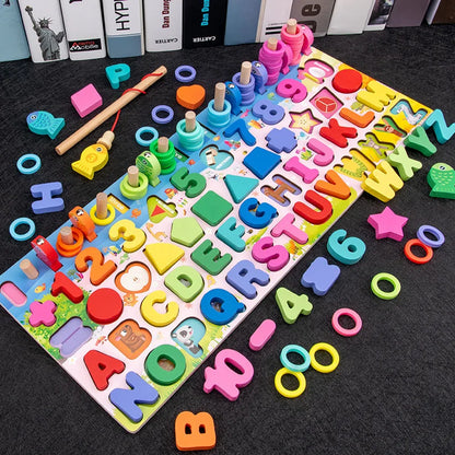 Montessori Cognitive Puzzle Set