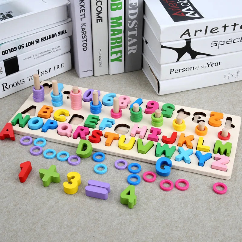 Montessori Cognitive Puzzle Set