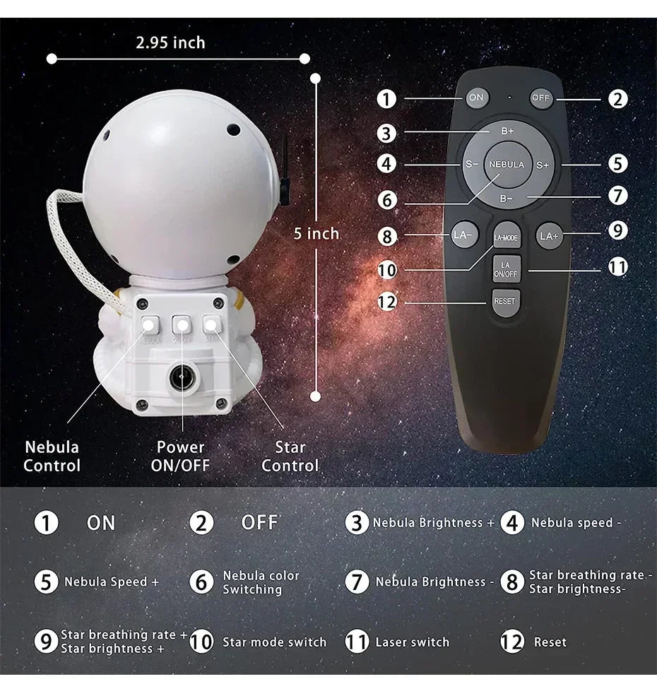Galaxy Night Light