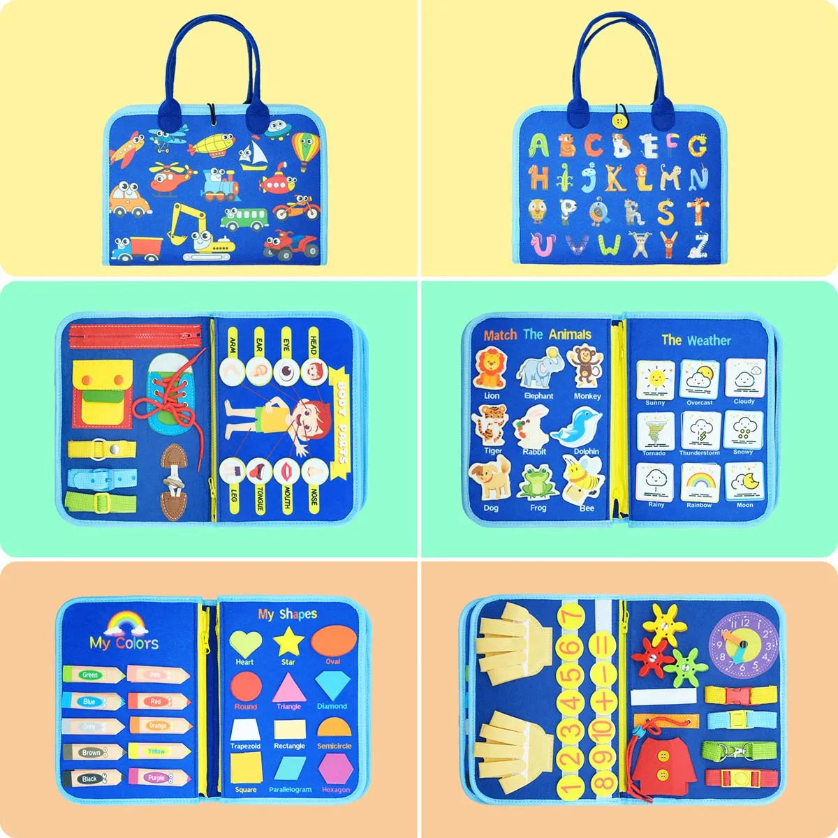 Early Learning Busy Board